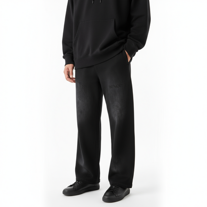 BENOÎT Sunfade Loose Fit Cotton Sweatpants