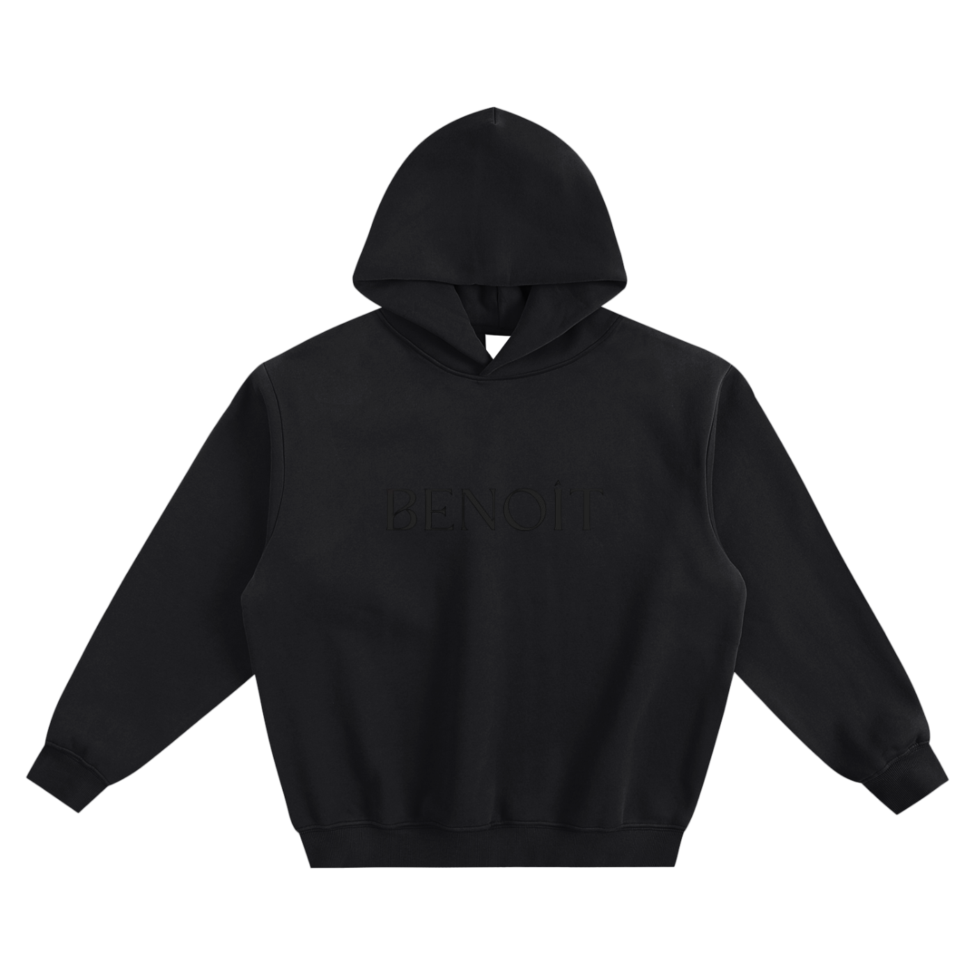 BENOÎT Fleeced Boxy Hoodie