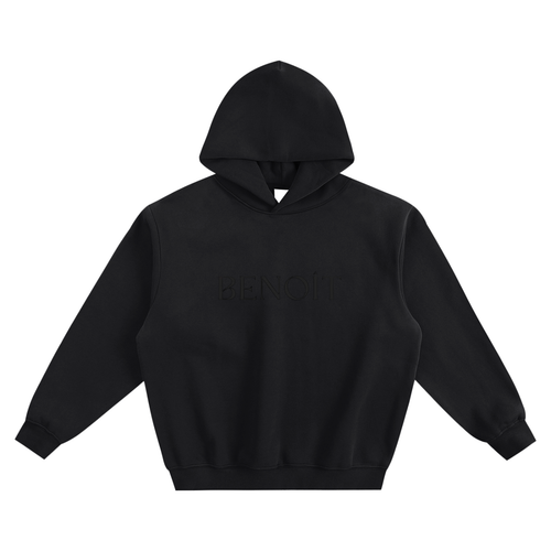 BENOÎT Fleeced Boxy Hoodie