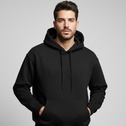 BENOÎT Streetwear Unisex Fleece Hoodie