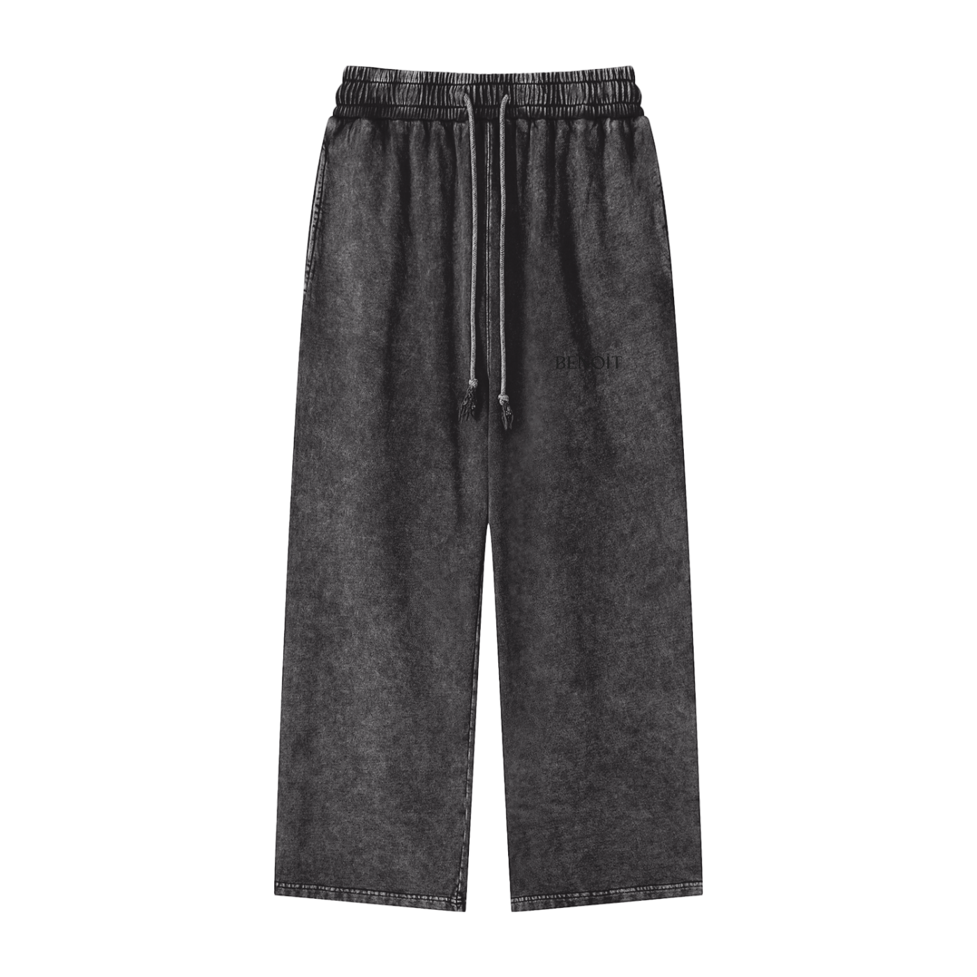 BENOÎT Snow Washed Straight Leg Pants
