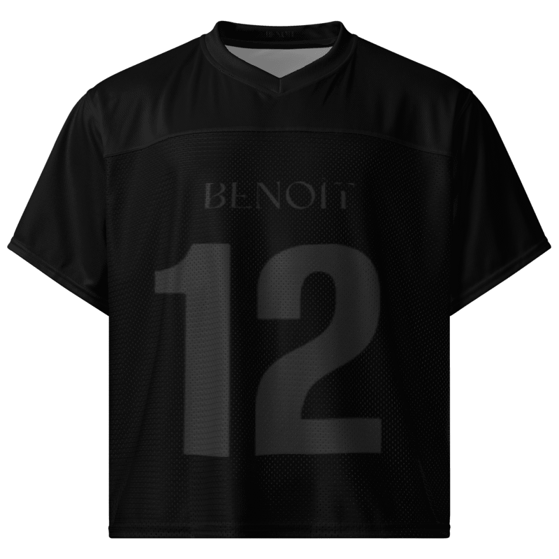 BENOÎT Boxy football jersey
