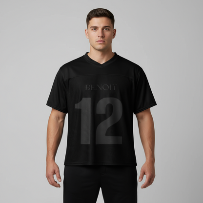 BENOÎT Boxy football jersey