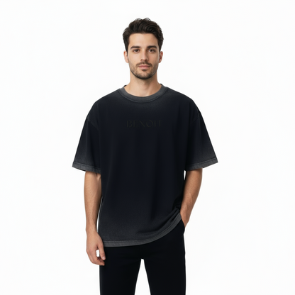 BENOÎT Reverse Dyed Loose Cotton T-Shirt