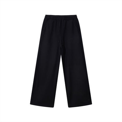 BENOÎT Contrast Tape Straight-Leg Sweatpants