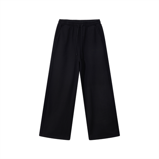 BENOÎT Contrast Tape Straight-Leg Sweatpants