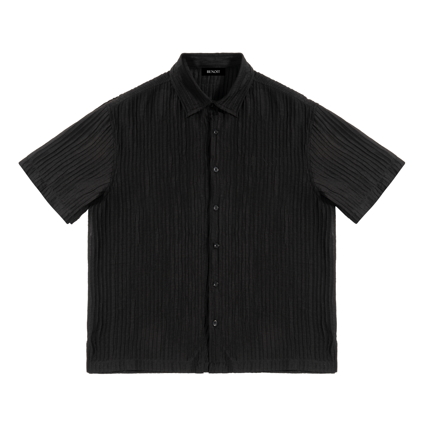 BENOÎT Tencel Jacquard Shirt
