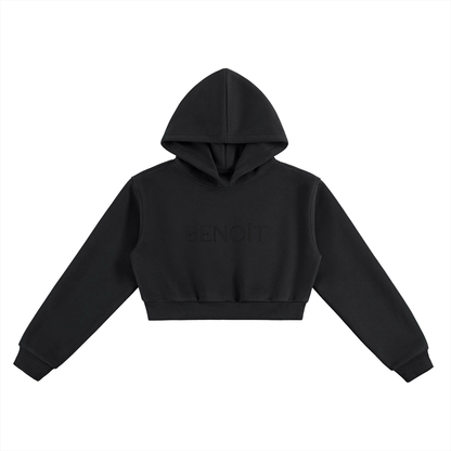 BENOÎT Essential Cropped Hoodie