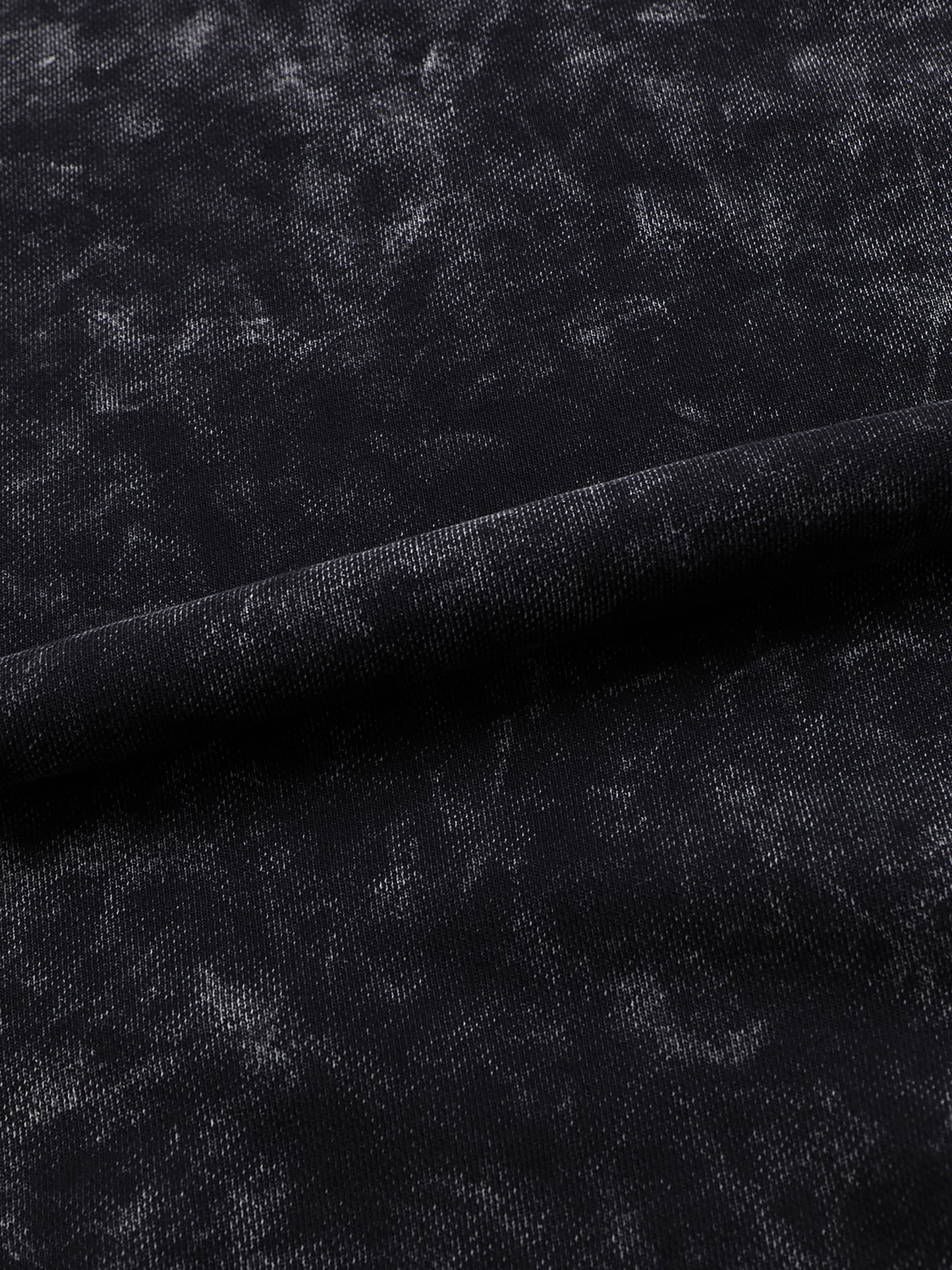 BENOÎT Snow Washed Hand-Frayed Sweatshirt