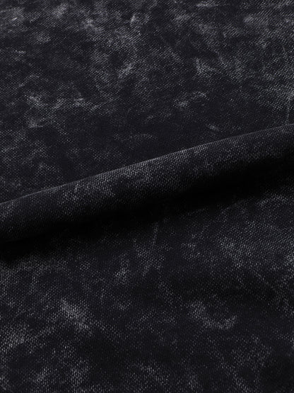 BENOÎT Snow Washed Hand-Frayed Sweatshirt