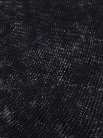 BENOÎT Snow Washed Hand-Frayed Sweatshirt