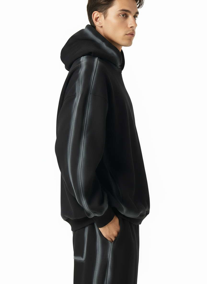 BENOÎT Sunfaded Edge Fleece Hoodie