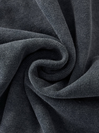 BENOÎT Snow Wash Raw-Hem Boxy T-shirt